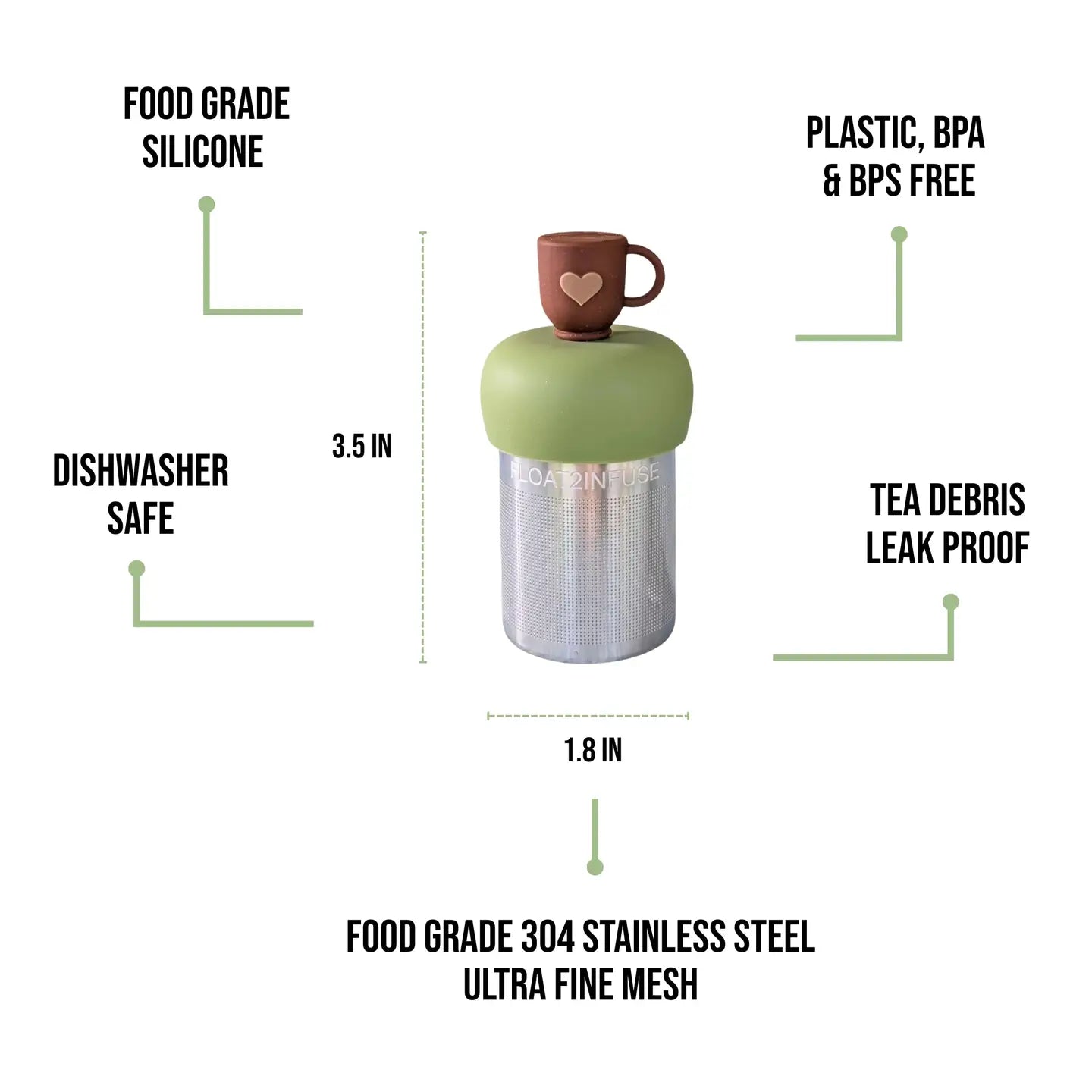 Green Floating Infuser