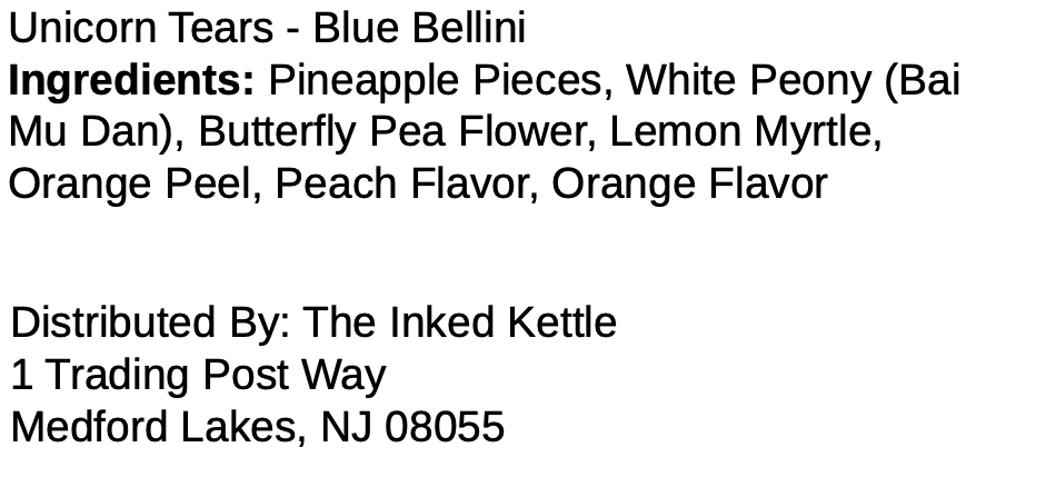 Unicorn Tears Blend
